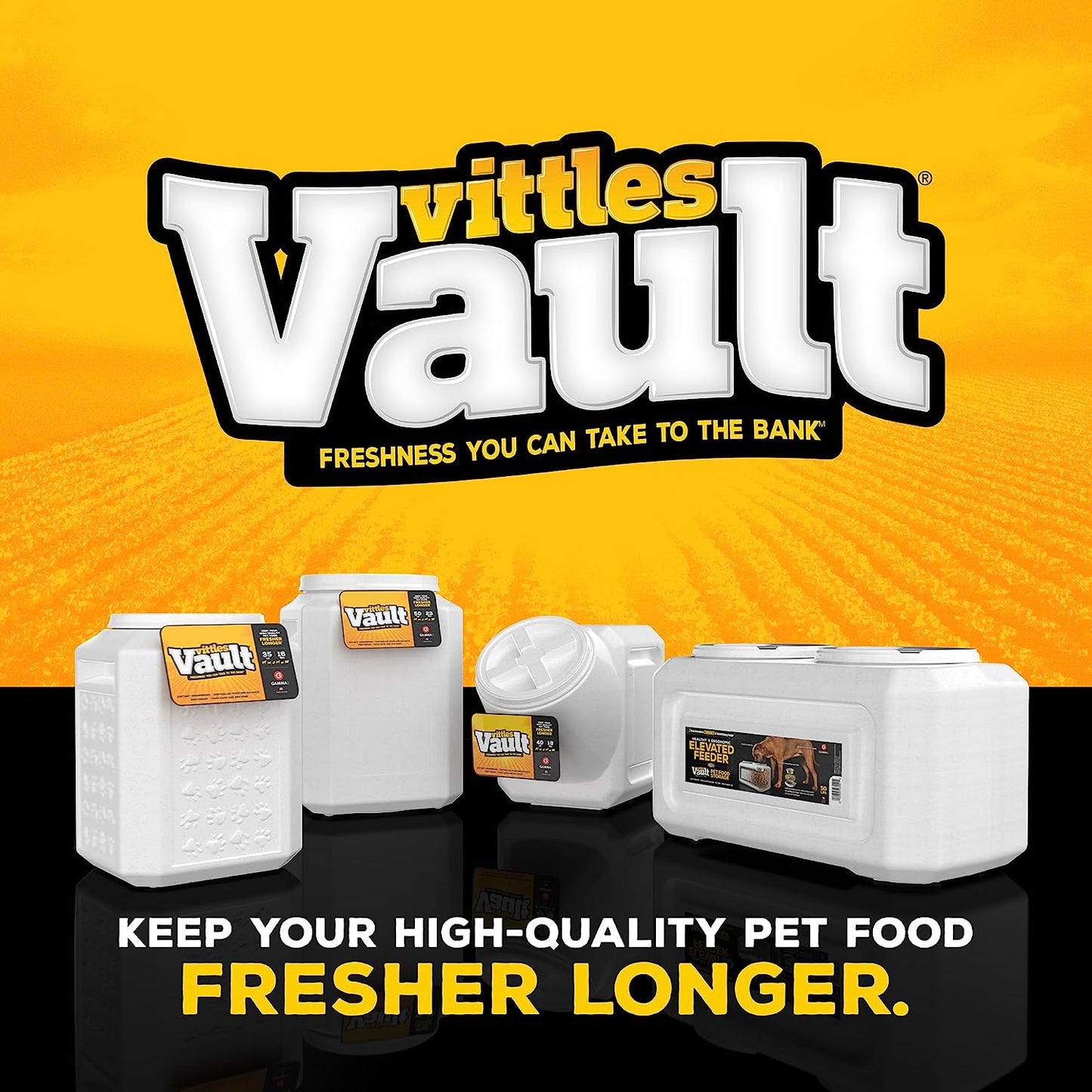 Vittles Vault Stackable Airtight Pet Food Storage Container