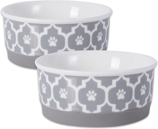 Lattice Collection Pet Bowl & Canister, Canister